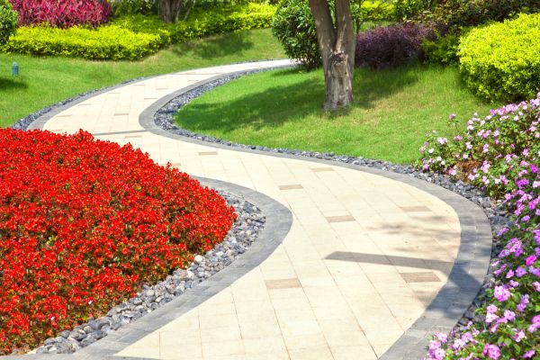 Garden Walkway Installation in Meridian