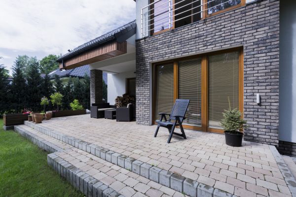 Backyard Paver Installation in Meridian