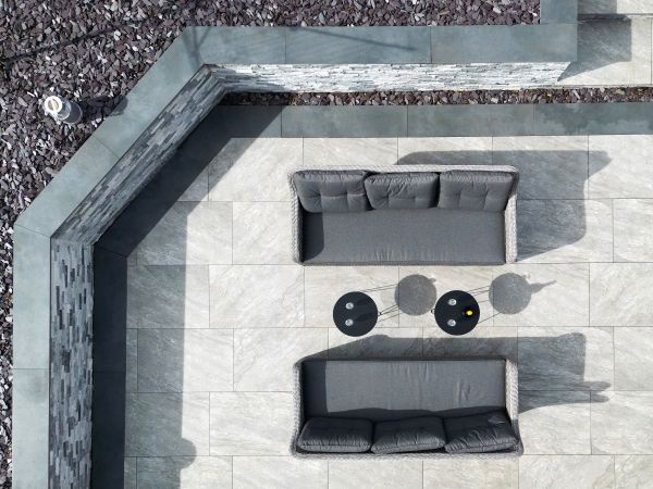 Porcelain Patio Installation in Meridian