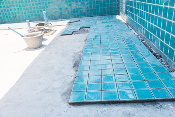 Pool Flooring Installation in Meridian