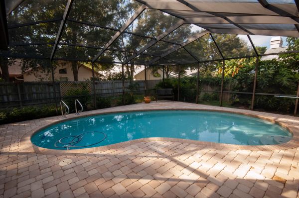 Pool Area Paving in Meridian