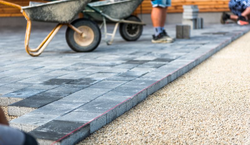 Summer Paver Installation